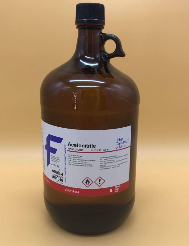 Hóa chất dung môi Acetonitril cho HPLC, 4Lít – Fisher Chemical – Mỹ